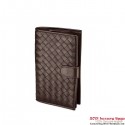 Bottega Veneta 121060 V001N 2040 Intrecciato Nappa Continental Wallet Ebano Tl17414Is79