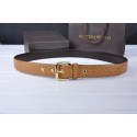 Bottega Veneta Intrecciato Nappa Belt 274483 Camel Tl17703SS41