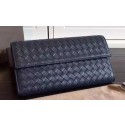 Bottega Veneta Intrecciato Nappa Tri-Flod Wallet BV150507 Royal Tl17239Gw67