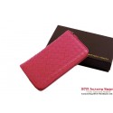 Bottega Veneta Intrecciato Nappa Zippy Wallet BV1571 Peach Tl17365Lp50