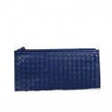 Bottega Veneta Intrecciato Nappa Zippy Wallet BV889 RoyalBlue Tl17310Jz48