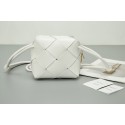 Bottega Veneta Mini Cassette Camera Bag 701915 white Tl16651VF54