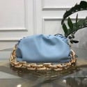 Bottega Veneta THE CHAIN POUCH 620230 LIGHT BLUE Tl16946vm49