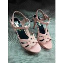 Copy Best Yves Saint Laurent 20mm Platform 130mm Sandal YSL305 Pink Tl15564Qc72