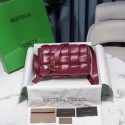 Fake Bottega Veneta PADDED CASSETTE BAG 591970 Burgundy Tl16982xE84