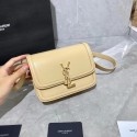 Fake SOLFERINO SMALL SATCHEL IN BOX SAINT LAURENT LEATHER 63430 Beige Tl14776RY48