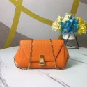 Fashion Bottega Veneta Original Leather Mini Chain Bag BV6700 Orange Tl17060OM51