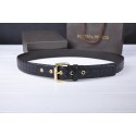 High Quality Imitation Bottega Veneta Intrecciato Nappa Belt 274483 Black Tl17701Vu82