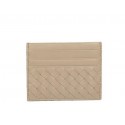 Imitation Bottega Veneta Intrecciato VN Card Case 5811 Apricot Tl17335Za30