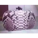 Imitation Bottega Veneta Snake Leather Knot Clutch BV8653 Grey Tl17149ye39