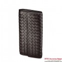 Knockoff Bottega Veneta 150509 V001N 2040 Intrecciato Nappa Continental Wallet Ebano Tl17397fY84