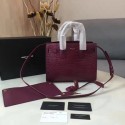 Knockoff Yves Saint Laurent Classic Sac De Jour Bag Y398710 Wine Tl15198cS18