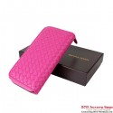 Luxury Replica Bottega Veneta Intrecciato Nappa Continental Wallet BV1008 Rose Tl17460vv50