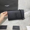 Replica Saint Laurent Monogramme Cross-body Shoulder Bag Y364021 black Tl14775SV68