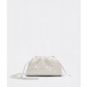 Replica Top Bottega Veneta MINI POUCH 585852 Chalk Tl16894Vx24