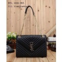 Replica Yves Saint Laurent Classic Monogramme Flap Bag Y26584 Black Tl15333Ix66