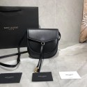 Replica Yves Saint Laurent Cow Leather Shoulder Bag Y551559 Black Tl14895aG44