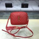 Saint Laurent Lou Medium Camera Bag 520534 red Tl15025fr81