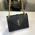 SAINT LAURENT Medium satchel 487206 black Tl14951rd58