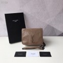 SAINT LAURENT Niki Mini leather shoulder bag 03743 Chestnut Tl14911Af99