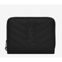 YSL Wallet Original Leather Y6978 Black Tl15350KX86