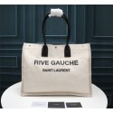 Yves Saint Laurent Rive Gauche Tote Shopping Bag 59929 White Tl14671EW67