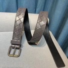 Replica Bottega Veneta Intrecciato Nappa Belt 5567 gray Tl17686KG80