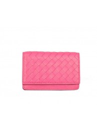 Bottega Veneta Intrecciato Nappa Card Case 5810 Peach Tl17322Zw99