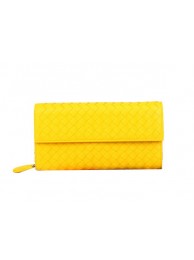 Bottega Veneta Intrecciato Nappa Continental Wallet 5809 Lemon Tl17311vm49