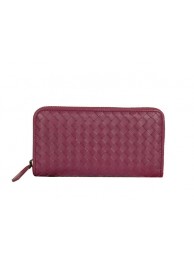 Bottega Veneta Intrecciato Nappa Continental Wallet 5809 Purple Tl17316dE28