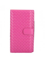 Bottega Veneta Intrecciato Nappa Continental Wallet BV182 Peach Tl17271Va47