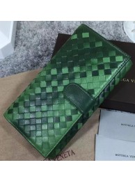 Bottega Veneta Intrecciato Nappa Continental Wallet BV1821 Green Tl17226EW67