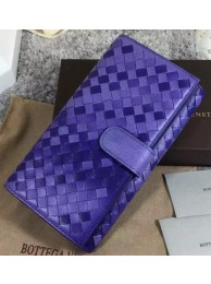 Bottega Veneta Intrecciato Nappa Continental Wallet BV1821 Violet Tl17225nB26