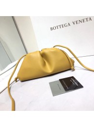 Bottega Veneta Nappa lambskin soft Shoulder Bag 98057 yellow Tl17038vX95