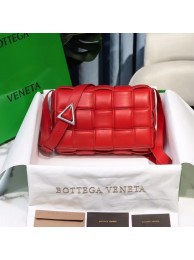 Bottega Veneta PADDED CASSETTE BAG 591970 RED Tl16984Hn31