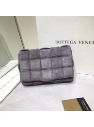 Bottega Veneta PADDED CASSETTE BAG suede 591970 grey Tl16928hI90