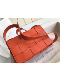 Bottega Veneta Sheepskin Weaving Original Leather 578004 orange Tl17086FT35