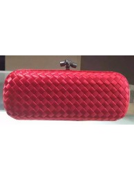 Bottega Veneta STRETCH Knot Sheepskin Leather Clutch BV8651 Red Tl17152Yr55