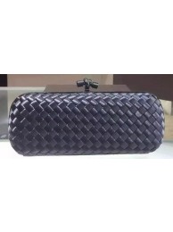 Copy Bottega Veneta STRETCH Knot Sheepskin Leather Clutch BV8651 Royal Tl17157Kn92