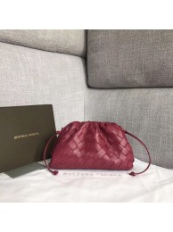 Designer Replica Bottega Veneta Sheepskin Weaving Original Leather BV3693 Purple Tl17117CF36