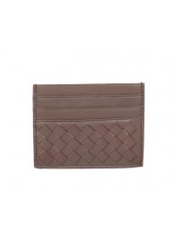 Fake Bottega Veneta Intrecciato VN Card Case 5811 Purple Tl17331RY48