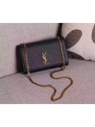 Imitation Saint Laurent mini Monogramme Cross-body Shoulder Bag 326076 Black Tl15328AI36