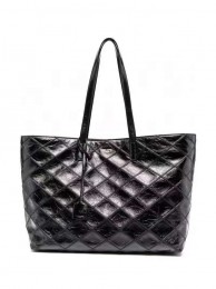 Imitation Yves Saint Laurent GABY SATCHEL IN QUILTED LAMBSKIN Y494195 black Tl14525KV93