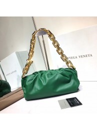 Knockoff Bottega Veneta Nappa lambskin soft Shoulder Bag 620230 green Tl17041NL80