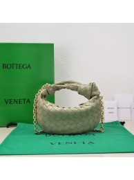 Replica Best Quality Bottega Veneta Mini Jodie 709562 light green Tl16746Rf83