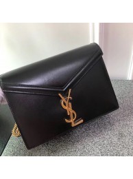 Replica SAINT LAURENT Cassandra shoulder bag 96156 black Tl14994iF91