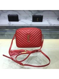 Saint Laurent Lou Medium Camera Bag 520534 red Tl15025fr81