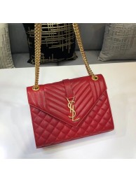 SAINT LAURENT Medium satchel 487206 red Tl14950yx89