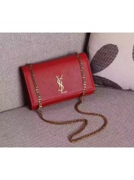 Saint Laurent mini Monogramme Cross-body Shoulder Bag 326076 Red Tl15327Yr55