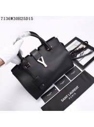 Saint Laurent Small Classic Monogramme Leather Flap Bag Y7136 black Tl15119fH28